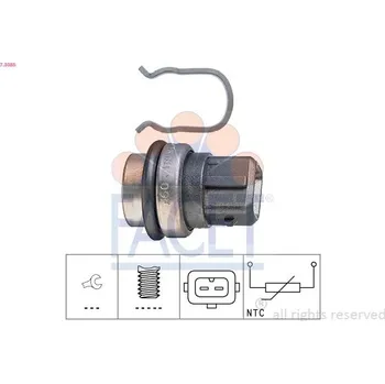 Auto-moto Snímač, teplota chladiva FACET 7.3086