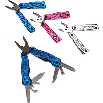 Multifunkční nůž KINETIC - Kapesní multifunkční kleště - Stříbrné