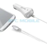 CELLY autonabíječka microUSB (1A) bílá a zpět 5 Kč s ATC Clubem