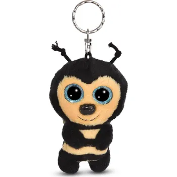 plyšák NICI Glubschis klíčenka Včelka Miss Bizz 9cm, GREEN