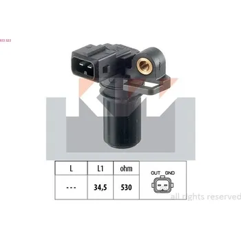 Kliková hřídel Generátor impulsů, klikový hřídel KW 453 323