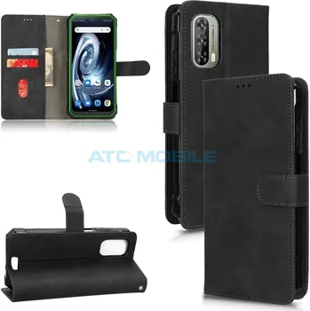 Pouzdro na mobilní telefon Pouzdro Shield4U IGET Blackview GBV7100 Magnetic otevírací černé a zpět 26 Kč s ATC Clubem