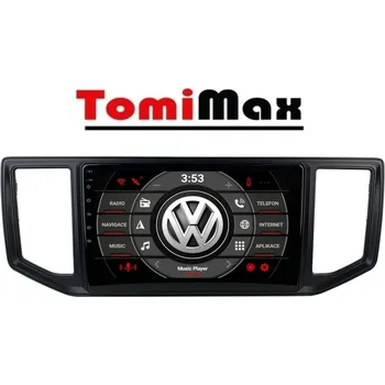 Auto Hi-Fi TomiMax VW Crafter Android 14 autorádio s WIFI, GPS, USB, BT HW výbava: 4 Core 2GB+32GB LOW - Model auta: VW Crafter 2017-2021 MAN TGE 2017-2021, Velikost obrazovky: Dotyková obrazovka: 10,1"
