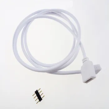 Prodlužovací kabel Vipelectro Spojka 4PIN prodlužovací 2,5m pro RGB LED pásky 10mm