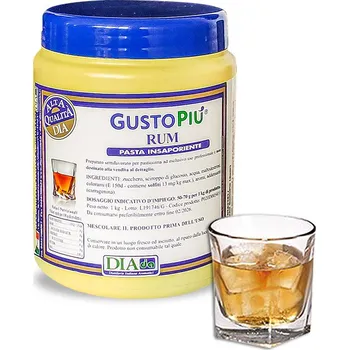 Pasta ochucovací GustoPiú, rum 1 kg/dóza