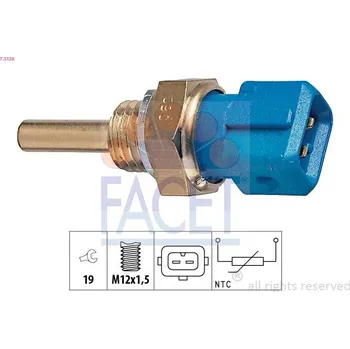 Auto-moto Snímač, teplota oleje FACET 7.3128