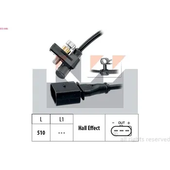 Kliková hřídel Generátor impulsů, klikový hřídel KW 453 446
