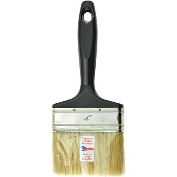 Malířský štětec Art paint Český malířský štětec 4" s přírodní štětinou a plastovým držadlem