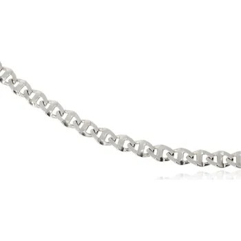 Náramek Zlatnictví Helios Zlatý náramek z bílého zlata Velikost: 19cm, Váha: 3,95g