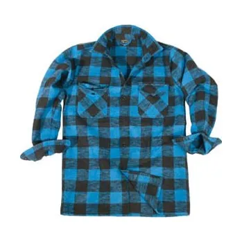 Pánská košile Košile dřevorubecká modro černá XXL - Skladem