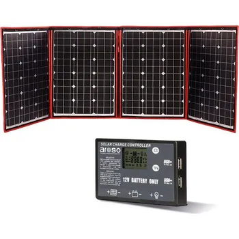 Univerzální solární nabíječka Aroso Přenosný solární panel s regulátorem (320W)