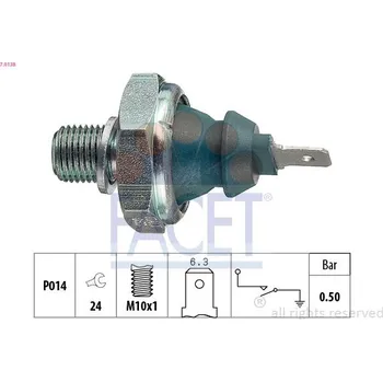 Auto-moto Olejový tlakový spínač FACET 7.0138