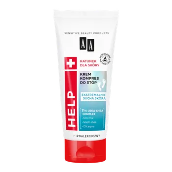 Kosmetika na nohy AA Help výživný krém na nohy, 75 ml