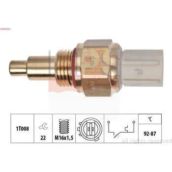 Klimatizace automobilu Teplotní spínač, větrák chladiče EPS 1.850.050