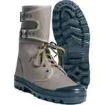 Boty COMANDO plátěné s přezkami ZELENÉ 37 - Skladem