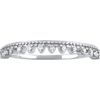 Šperk Stříbrný prsten Vilia s Brilliance Zirconia obvod 59 mm