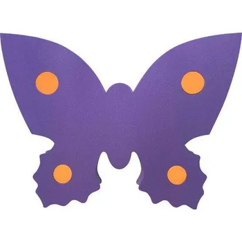 Plovací deska Matuška Dena Plavecká deska Motýl 390x300x38 mm Fialová