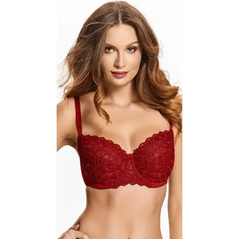 Podprsenka Měkká podprsenka 087 - Kostar bordó 70E