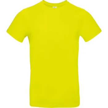Pánské tričko B&amp;C Unisex triko TU03T Pixel Lime 3XL