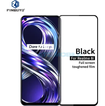 Tvrzené sklo PINWUYO Realme 8i (RMX3151) černé, 2,5D a zpět 11 Kč s ATC Clubem