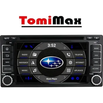 Autorádio TomiMax Subaru Forester/Impreza Android 14 autorádio s WIFI, GPS, USB, BT HW výbava: 8 Core 4GB+32GB PX HIGH - Model auta: Subaru Forester/Impreza 2008-2014, Velikost obrazovky: Dotyková obrazovka: 6,2"