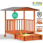 Pískoviště s verandou D9564 Dekorhome