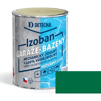 barva na beton Detecha IZOBAN 0,8kg zelený