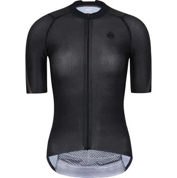 cyklistický dres MONTON Cyklistický dres s krátkým rukávem - PRO CARBONFIBER LADY - černá