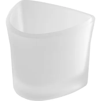 WC štětka NOVASERVIS Sklo WC štětky pískované 6533,XS