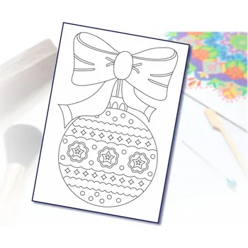 Radost v písku Šablona na pískování baňka mandalka Varianta: A4 (210 × 297 mm)