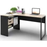 FALCO psací stůl Felix 118 černá MAT/oak