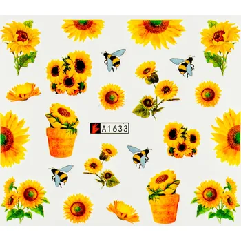 Lak na nehty BIO NAILS Vodolepka A1633 slunečnice