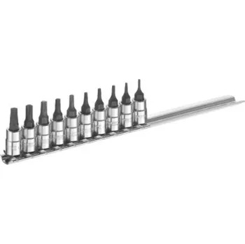 Gola sada EXPERT E030703 Sada hlavic 10dílná 1/4" zástrčných TRX