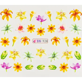 Lak na nehty BIO NAILS Vodolepka BN-928 květy