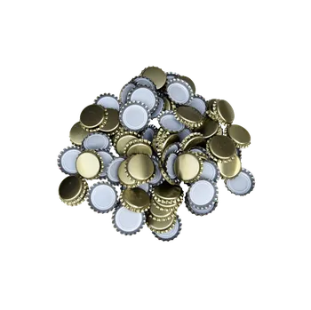 Korunkový uzávěr - zlatý