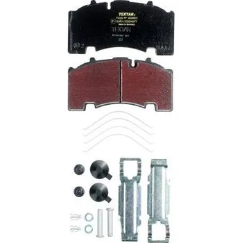 Brzdová destička Sada brzdových destiček, kotoučová brzda TEXTAR 2930801