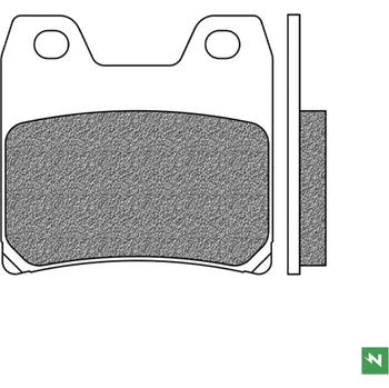 Brzdová destička NEWFREN brzdové destičky zadní KH348 YAMAHA FZS 1000 FAZER 01-05, XJR 1300 01-16 (NEWFREN brzdové destičky zadní KH348 YAMAHA FZS 1000 FAZER 01-05, XJR 1300 01-16)