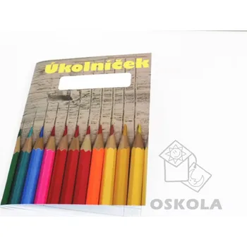 Sešit Úkolníček - pastelky