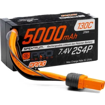RC náhradní díl Spektrum Spektrum Smart Drag Pro LiPo 7.4V 5000mAh 130C IC5