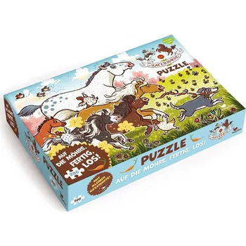 Magellan Puzzle Ovesná parta závod o mrkvičku 200 dílků