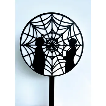 Dortová svíčka Seriálový zápich WEDNESDAY okno #2