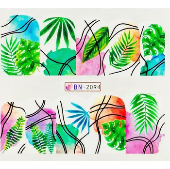 Lak na nehty BIO NAILS Vodolepka BN-2094 kapradí