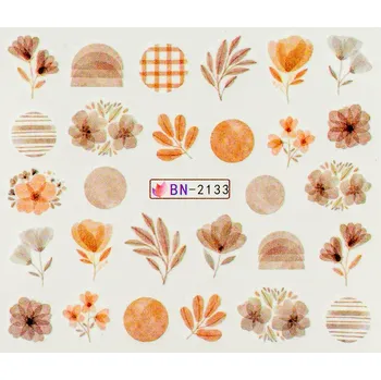 Lak na nehty BIO NAILS Vodolepka BN-2133 květy a listy