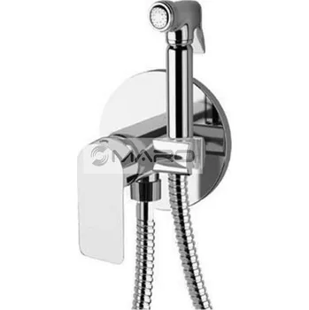 Sanjet Infinity Baterie bidetová podomítková se sprškou, kulatá, chrom, I65