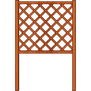 Mřížka k truhlíku Obdélník 98 x 150 Vladeko