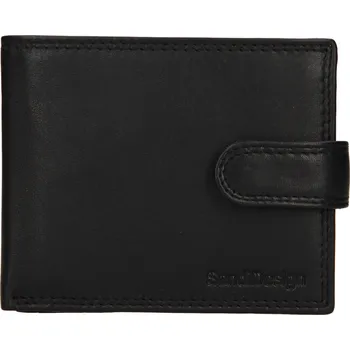 Peněženka Pánská kožená peněženka SendiDesign Trejb - černá