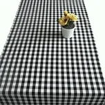 Ubrusová šála v metráži Kanafas - černá 38 zakončení vlnkou