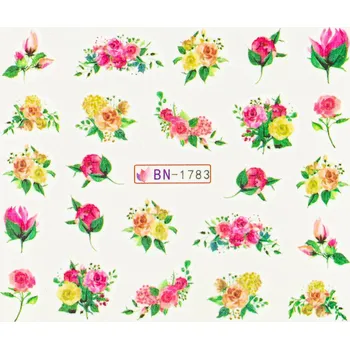 Lak na nehty BIO NAILS Vodolepka BN-1783 květy