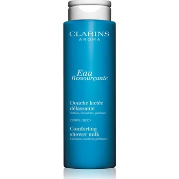 Koupelový olej Clarins Eau Ressourcante Comforting Shower Milk sprchové mléko s parfemací 200 ml