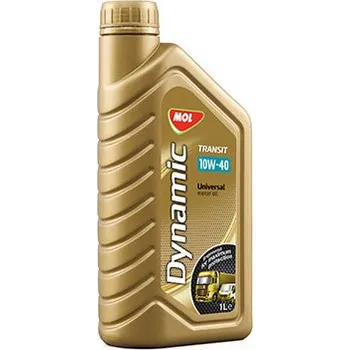 Motorový olej MOL DYNAMIC TRANSIT 10W-40 1L (Polosyntetický universální motorový olej pro smíšený vozový park)